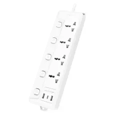 Deli CT711 4 Port 2 Meter Power Strip